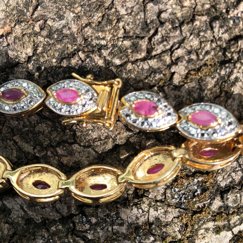 925 gold vermeil bracelet in China